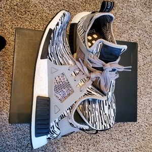 Adidas Nmd XR1 Pk By1910 Size 9.5 Oreo Camo Zebra